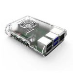 Прозрачный овальный корпус для ROCK5 Model A с вентилятором