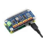 Сервопривод HAT для Raspberry Pi, 16-канальный, 12-битный, I2C