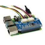 Шилд последовательного расширения для Raspberry Pi, интерфейс I2C, 2-канальный UART, 8 GPIO