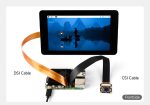 Шлейф FPC WaveShare 500 мм для Raspberry Pi 5 и дисплея DSI