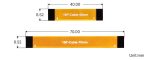 Шлейф PCIe 40 мм для HATs Raspberry Pi 5 PCIe