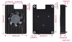 Специальный охлаждающий вентилятор All-in-one 3007 (B) для Raspberry Pi Compute Module 5