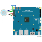 Светодиодная кнопка питания для Odroid H2