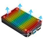 Тонкий корпус из алюминиевого сплава для Raspberry Pi 4