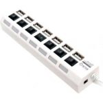 USB 2.0 HUB (7 ports) White