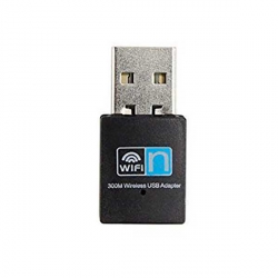 USB 2.0 WiFi Adapter 300Mbps 802.11N/G/B