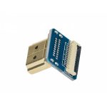 Вертикальный HDMI адаптер для кабеля DIY HDMI
