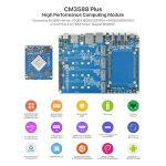 Высокопроизводительный вычислительный модуль CM3588 Plus 16Гб RAM - 64Гб eMMC